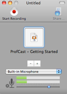 ProfCast for Macintosh