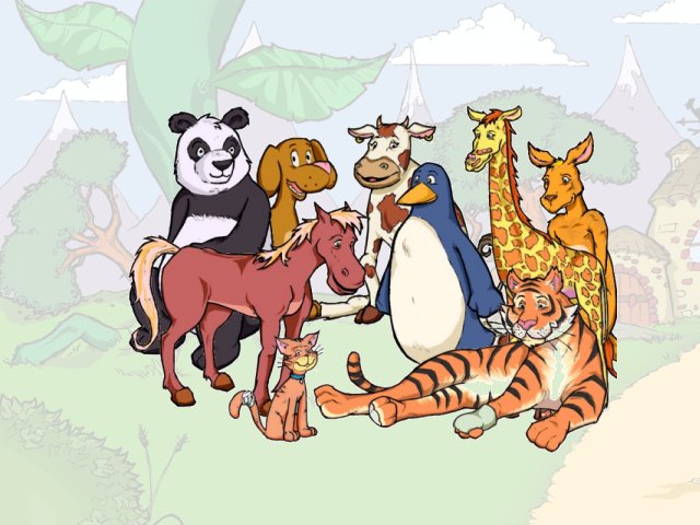 Animal Kids Screensaver