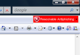 Reasonable Anti-phishing Software