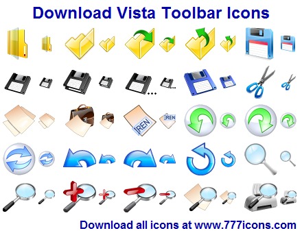 Vista Toolbar Icons