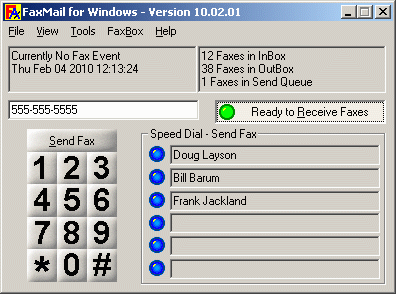 FaxMail for Windows