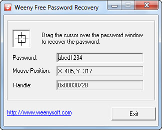 Weeny Free Password Recovery