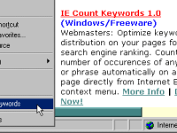 IE Count Keywords