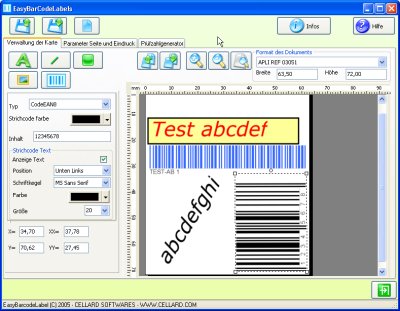 EASYBARCODELABEL