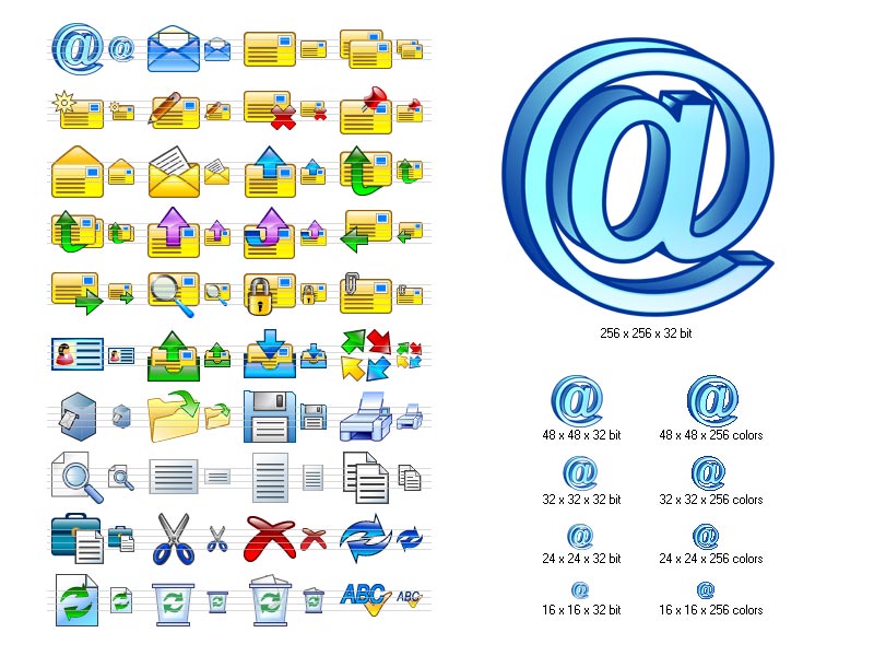 Email Icon Set