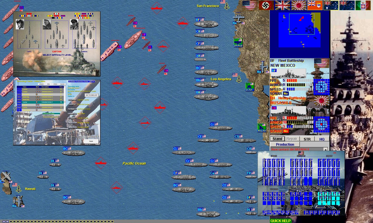 Battleship Game World War 2