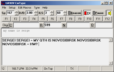 CwType morse terminal