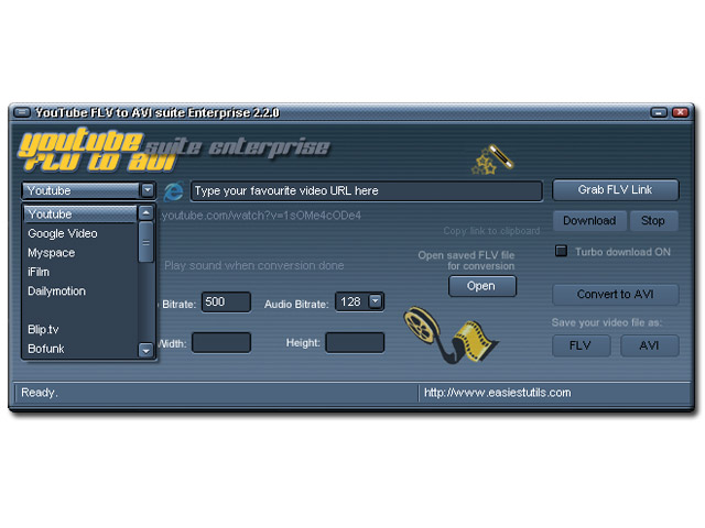 YouTube FLV to AVI Suite Enterprise