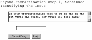 Beyond Procrastination, Free Self Help