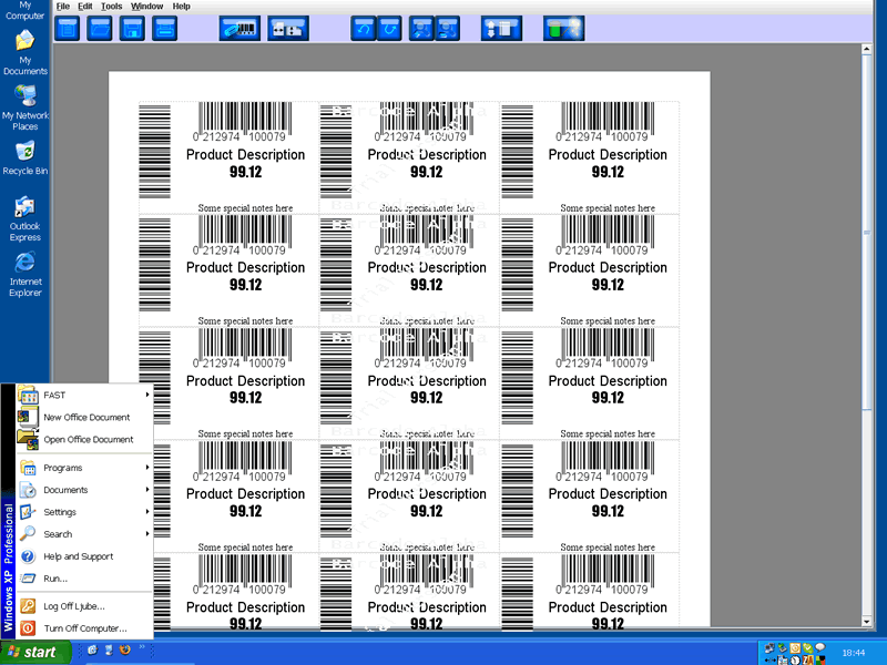 Barcode Alpha for Windows