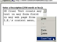 IE Count Text