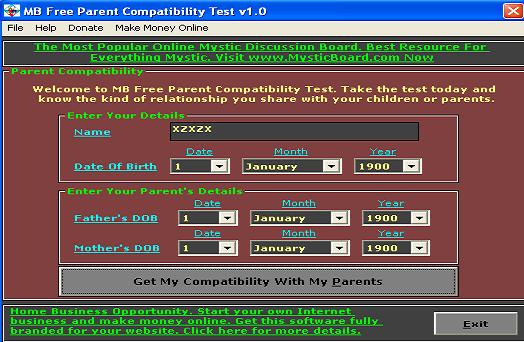 MB Parent Compatibility Test