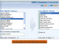 MySQL to MSSQL Database Converter