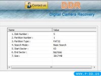 Digital Camera Restoration Tool