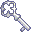 Silver Key Icon