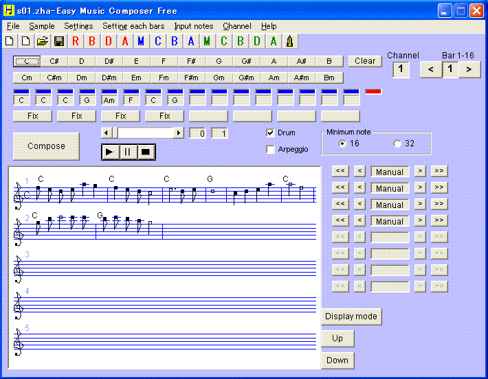 Easy Music Composer