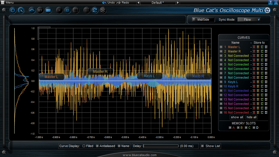 Blue Cat's Oscilloscope Multi