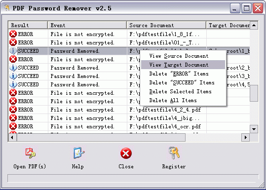 PDF Password Remover