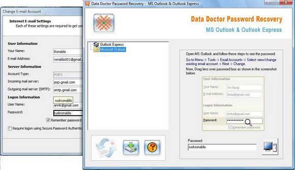 MS Office Outlook Password Recovery Tool