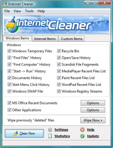 Internet Cleaner