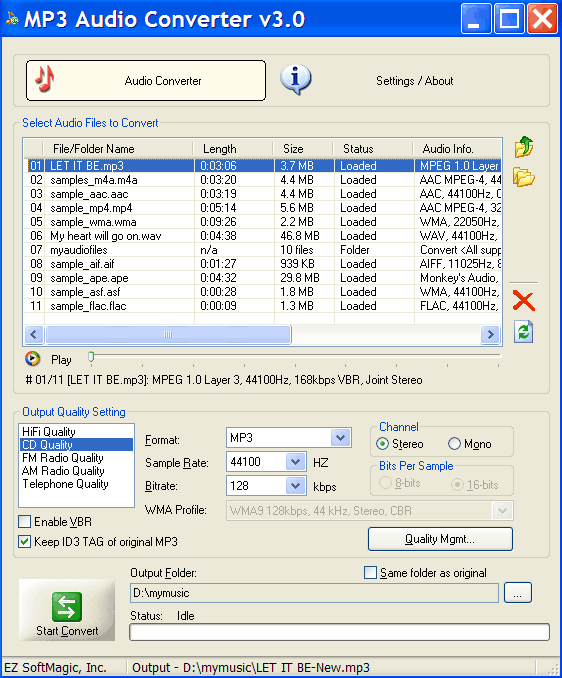 MP3 Audio Converter