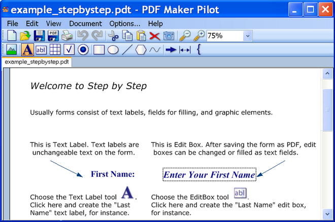 PDF Maker Pilot