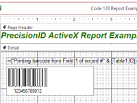 PrecisionID 1D Barcode ActiveX Control