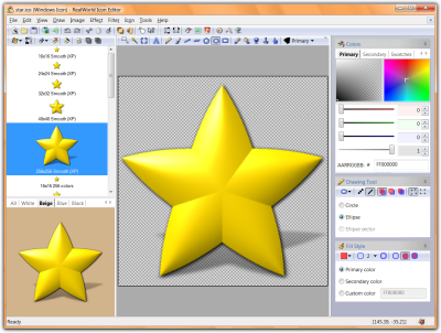 RealWorld Designer - Icon Editor