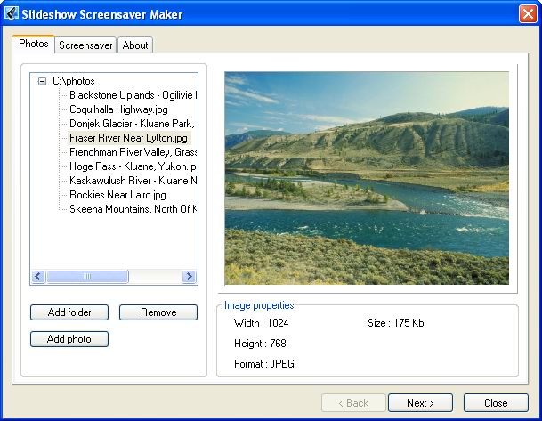 Slideshow Screensaver Maker