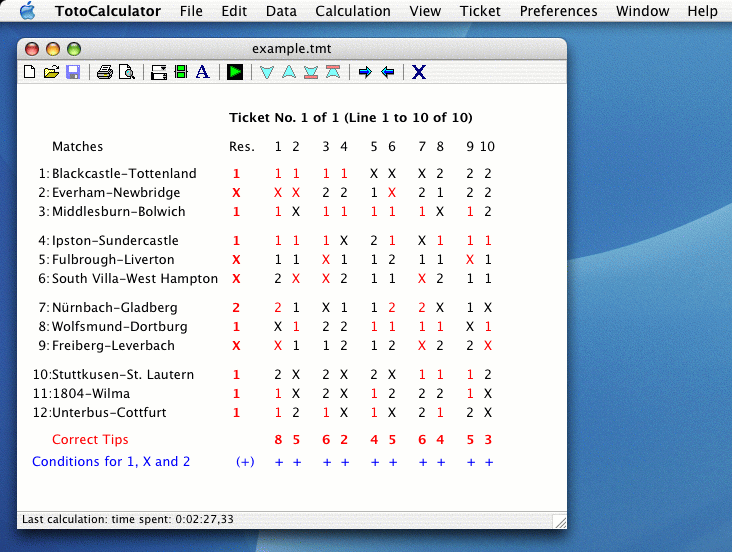 TotoCalculator for macOS