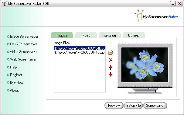 My Screensaver Maker