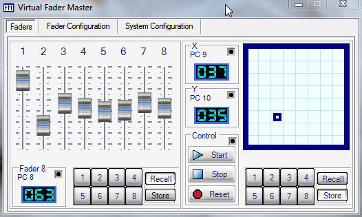 Virtual Fader Master