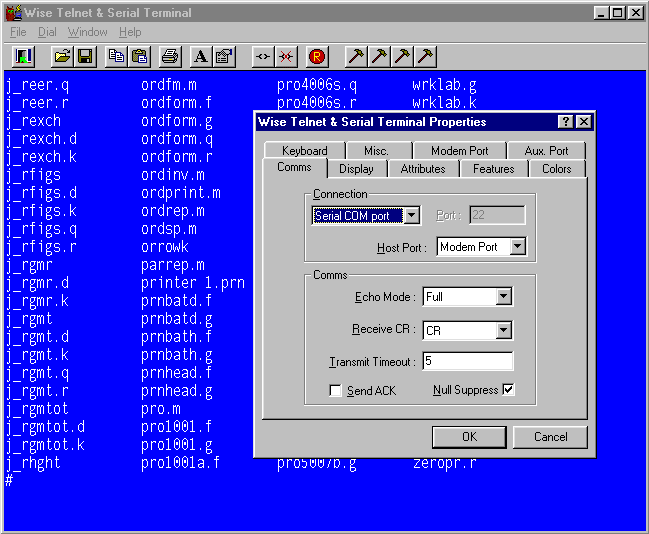 Wise Telnet & Serial Terminal