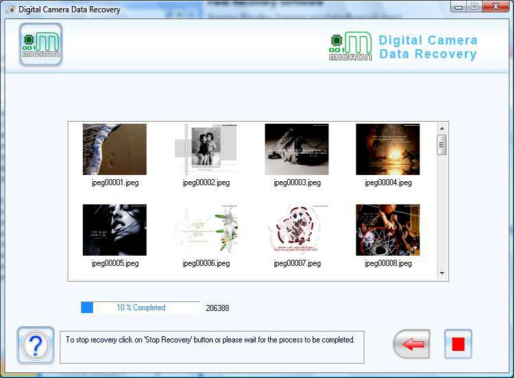 Digital Camera Files Restore