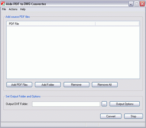 PDF to DWG Converter