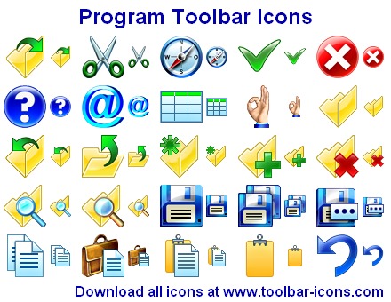 Program Toolbar Icons