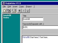 HelpWriter