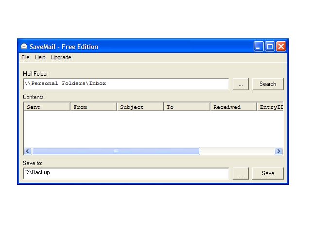 SaveMail - Free Edition