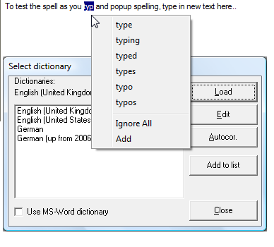 JRSpell Checker