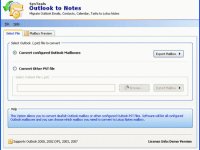 Outlook to Notes Conversion