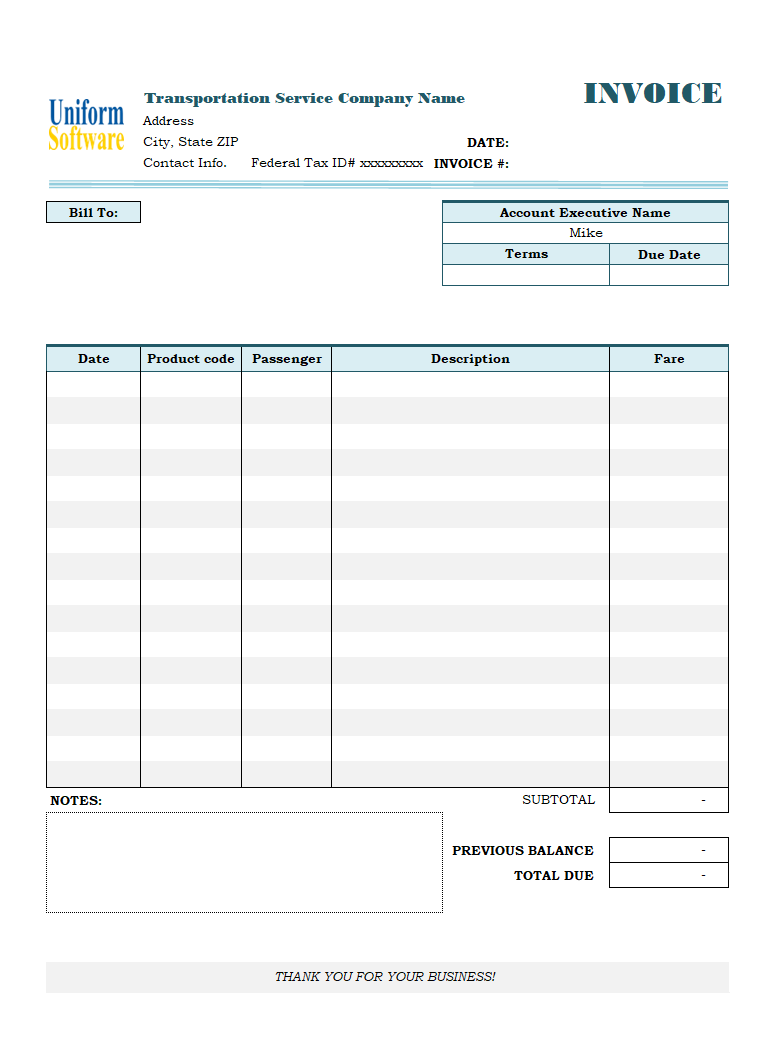 Uniform Invoice Software Net