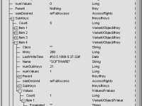 ASP windows registry editor