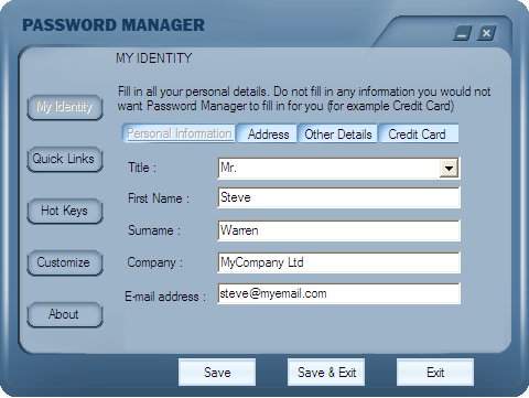 Password Manager