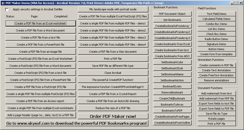 PDF Maker