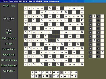 Coded X-Word