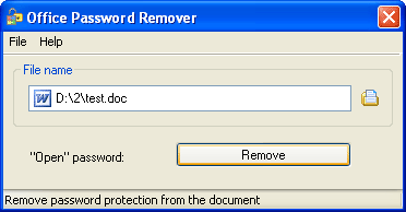 Office Password Remover