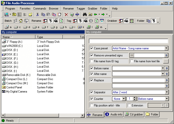 File Audio Processor