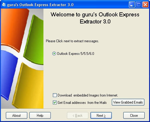 Outlook Express Extractor