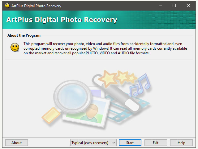 Art Plus Digital Photo Recovery