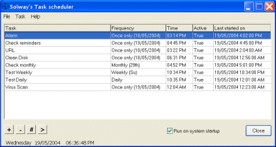 Solway's Task Scheduler